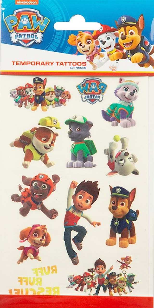Tatuoinnit Paw Patrol 1 arkki