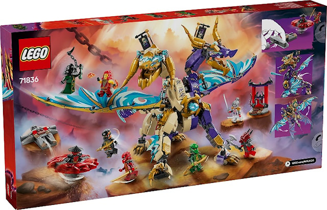 Tuotekuva 3 - Keskittymisen lohikäärme Arc LEGO® Ninjago (71836)