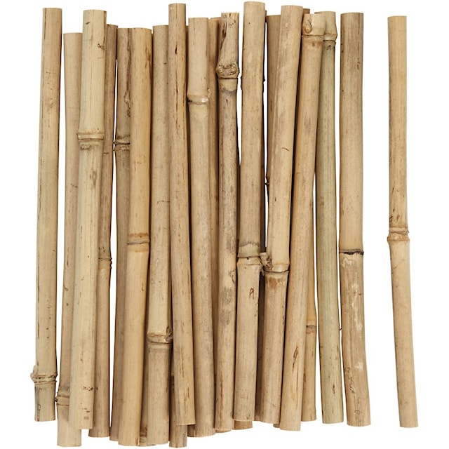 Produktbilde 1 for Bambuspinne, L: 20 cm, tykkelse 8-15 mm, 30 stk./ 1 pk.