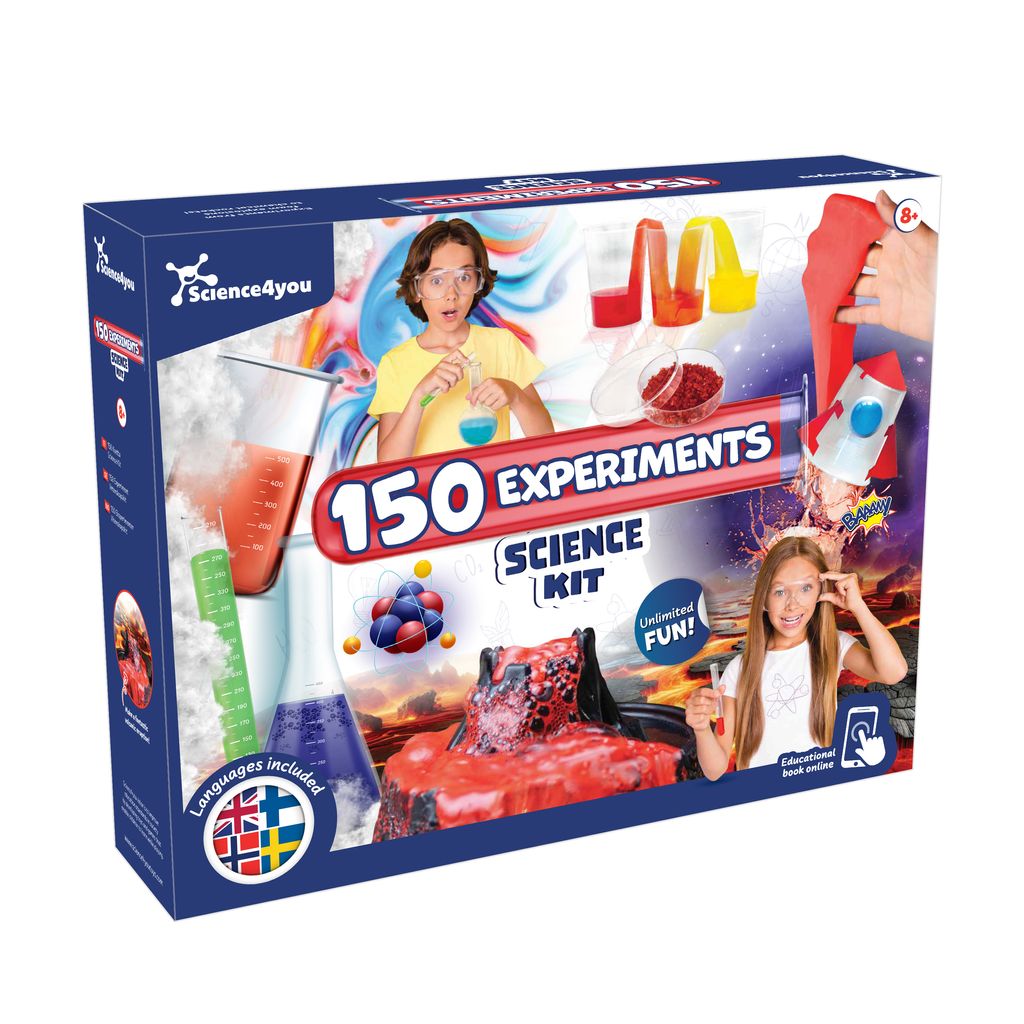 Science4You Mega Vetenskapset 150 Experiment (NO/FI/SE)