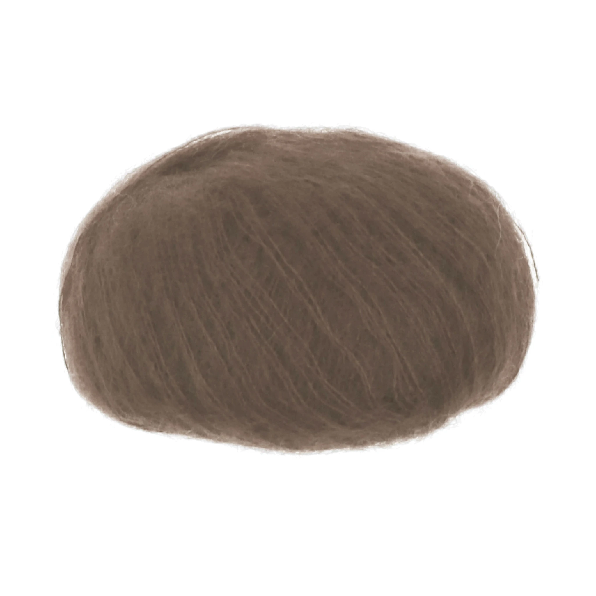 Produktbild för Silk Mohair 25 g Marrone 30482 Lana Gatto