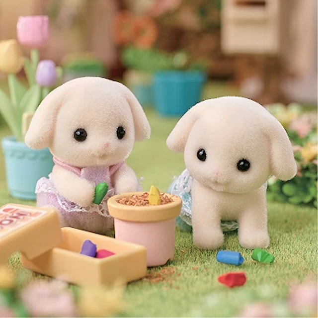 Flora-kanin kaksoset Sylvanian Families