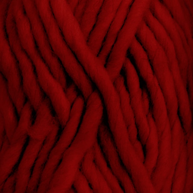 Polaris Uni Colour Garn Ullgarn 100 g Rød 08 Drops