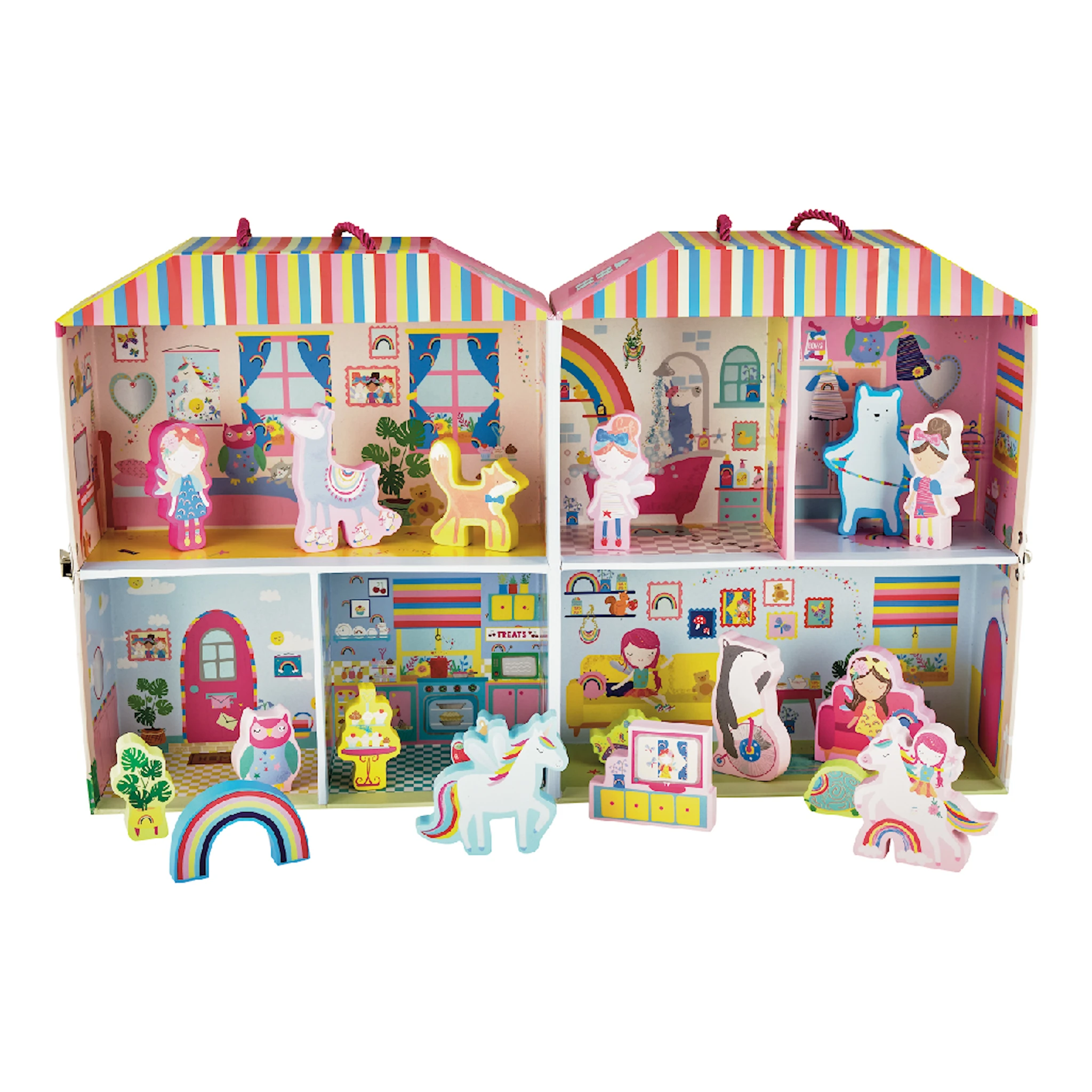 Produktbild för Lekset Rainbow Floss & Rock