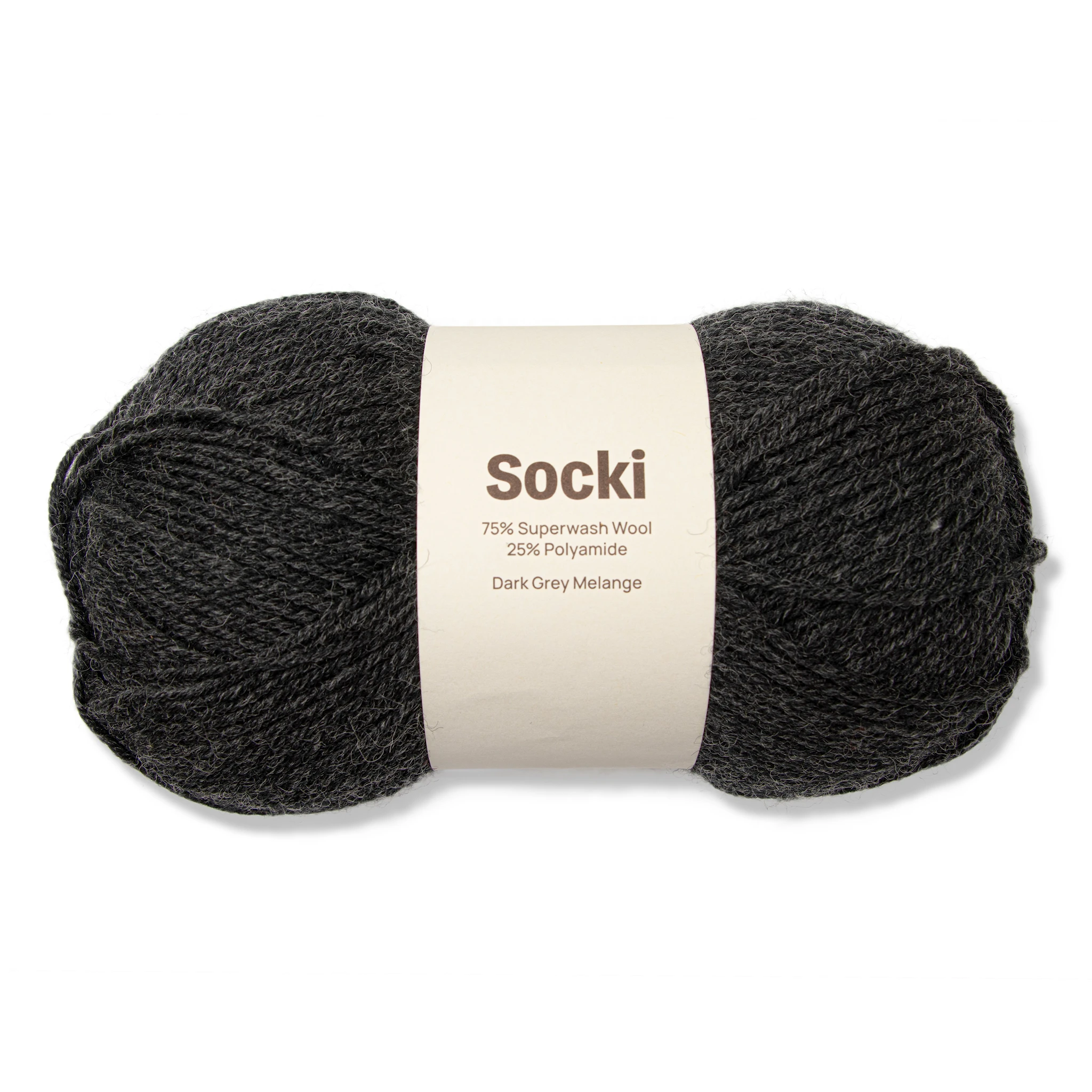Tuotekuva ille Socki Lanka Yksivärinen Villasekoitus 100 g  Adlibris