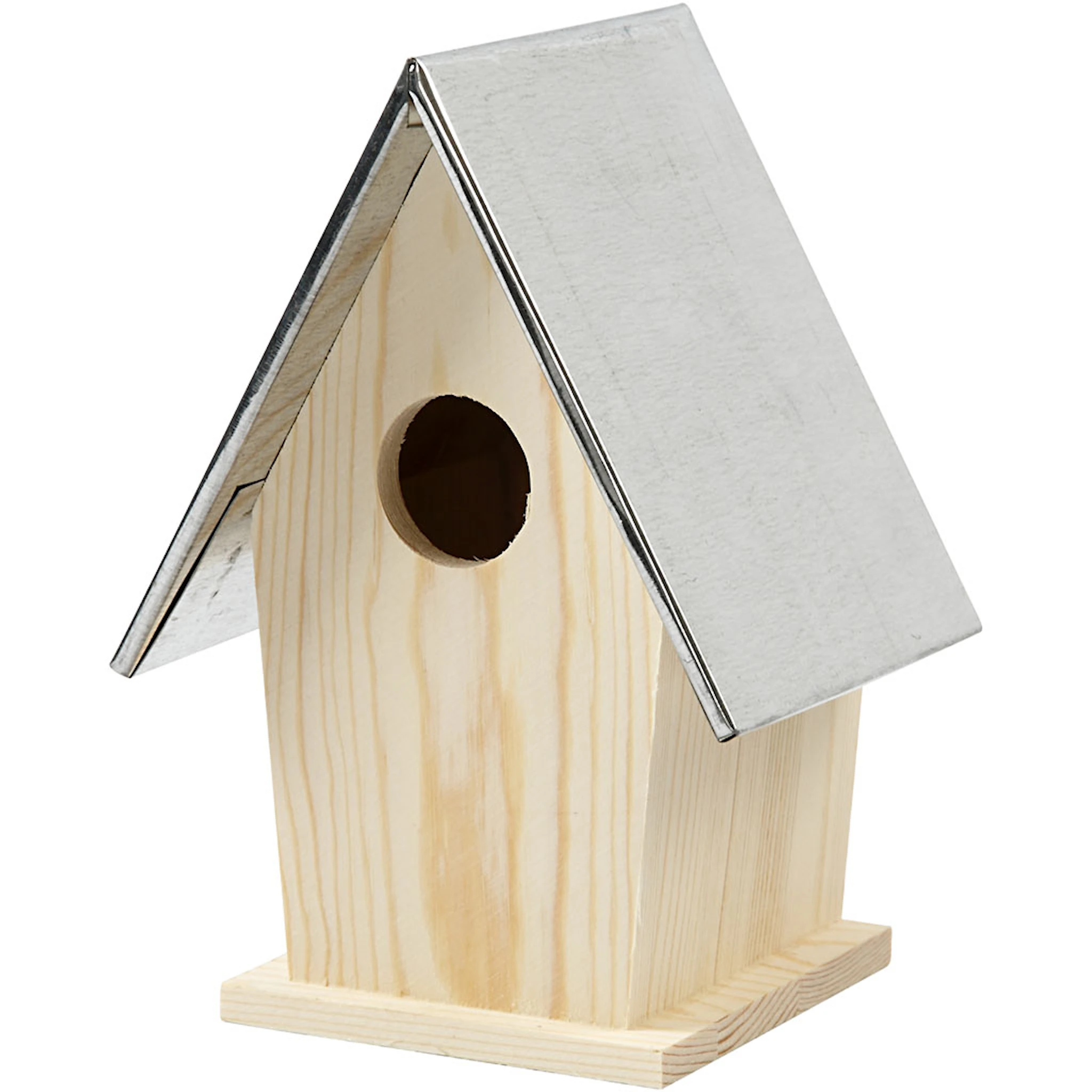 Tuotekuva ille Linnunpönttö, koko 13,5x11x19 cm, aukon koko 32 mm, 1 kpl