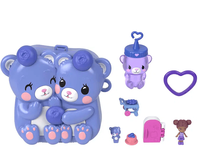 Produktbilde 3 for Core Compact Blue-Beary Besties Polly Pocket