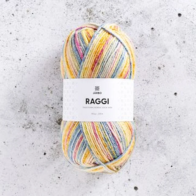 Raggi Garn Ullmix 150 g Tanya's Goodbye 36 Järbo