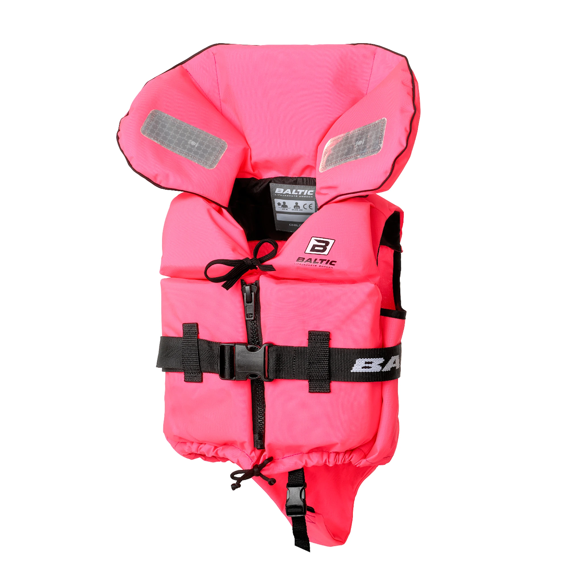Produktbild för Räddningsväst Split Front 3-15kg, Rosa, Baltic