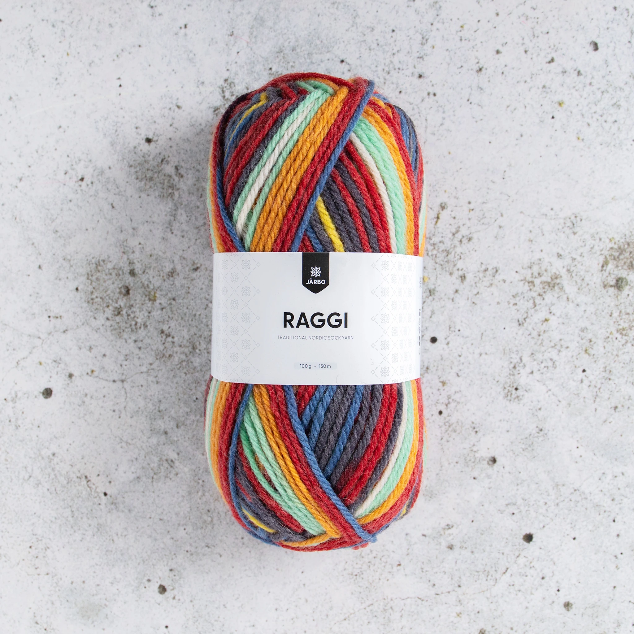 Produktbild för Raggi Garn Ullmix 100 g Järbo