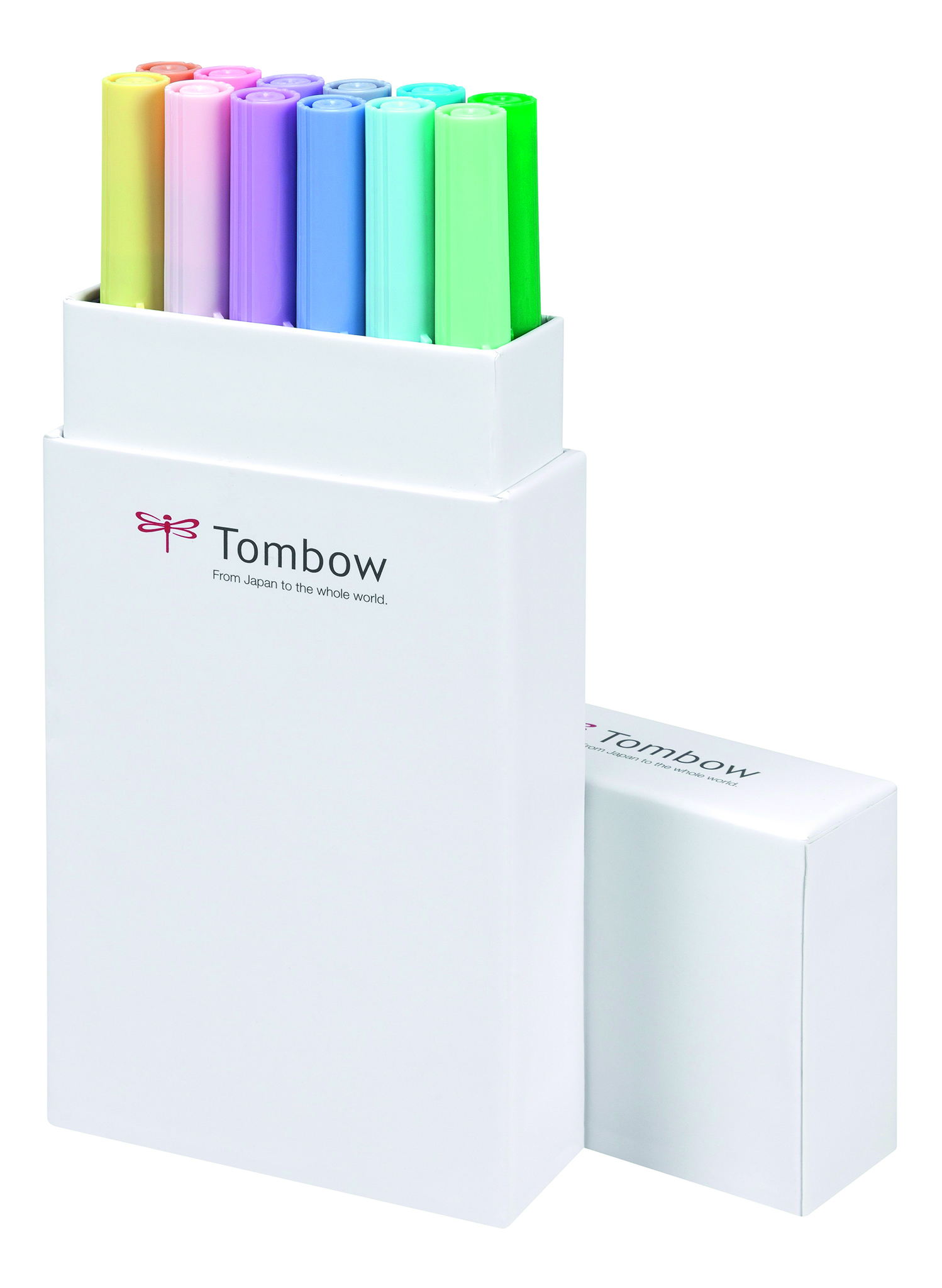 Tombow ABT Dual Brush 12P-2, pastellivärit