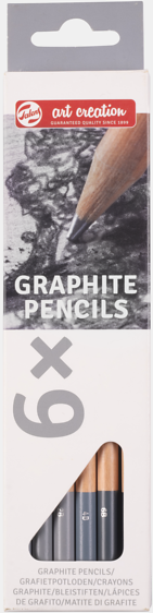 Grafitpennor 6-set Talens Art Creation
