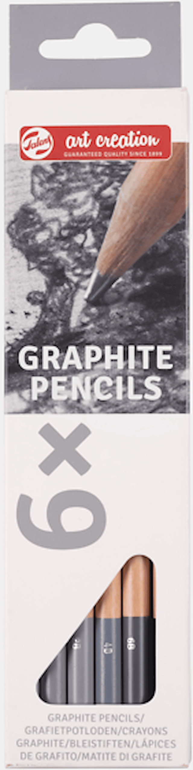 Grafitpennor 6-set Talens Art Creation