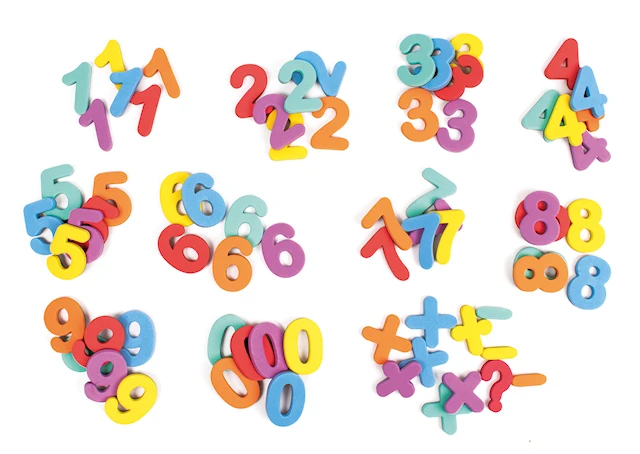 Magneettiset Numerot 72 kpl MyPauze