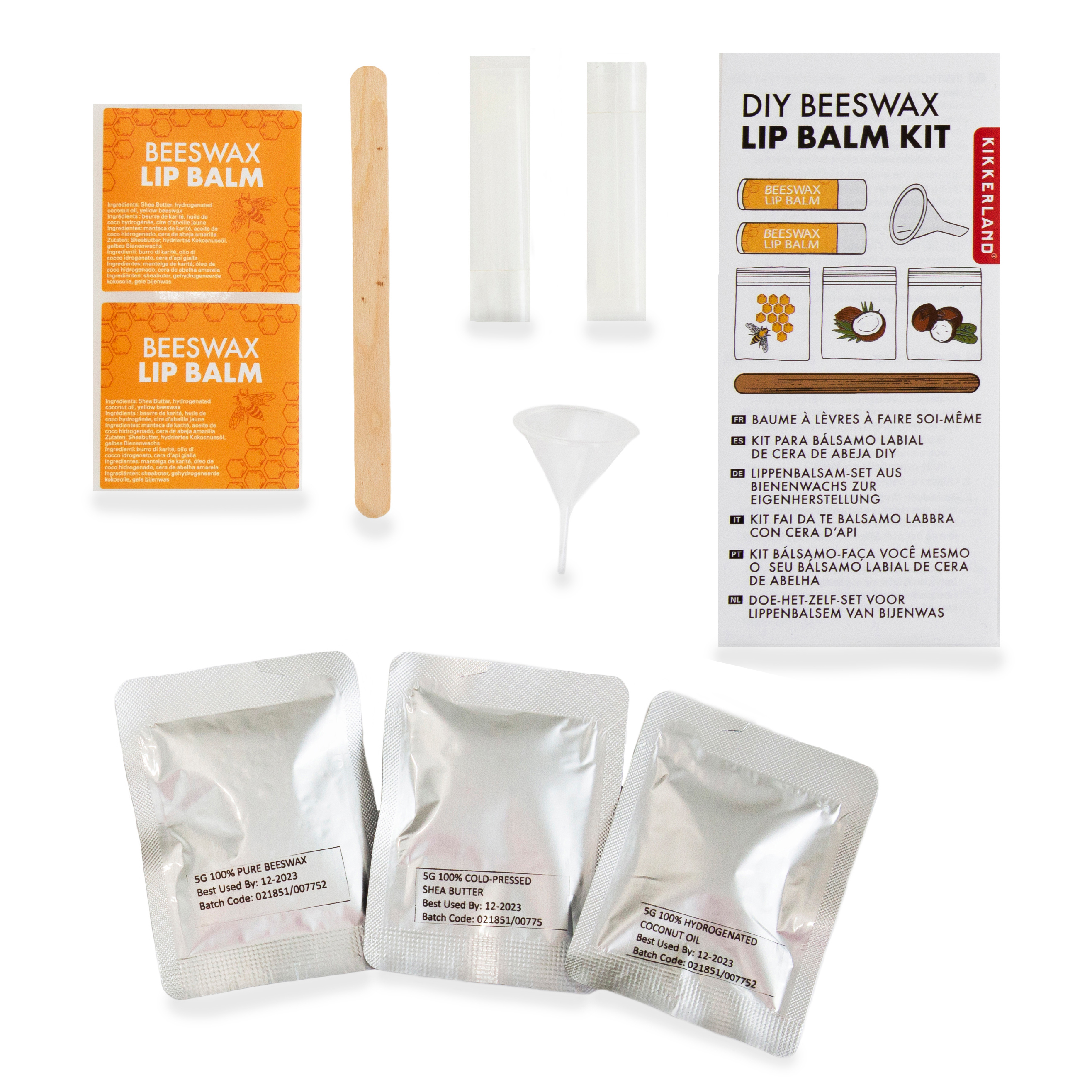 DIY Kit Bivax Läppbalsam Kikkerland