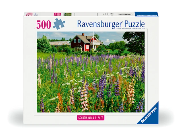 Pussel Farm In Sweden 500 bitar, Ravensburger