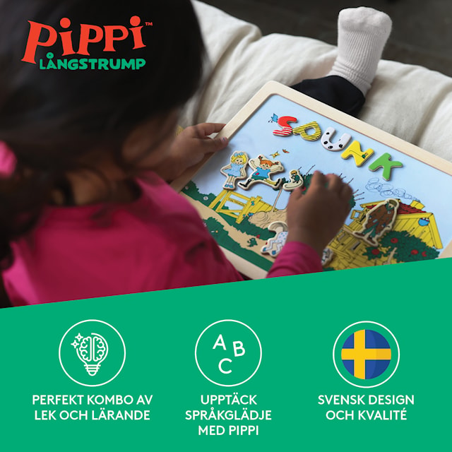 Produktbilde 5 for Pippi Magnettavle Micki