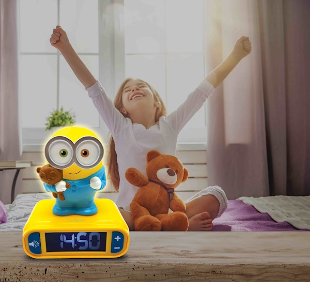 Produktbild 5 för Väckarklocka Minions Dumma Mej