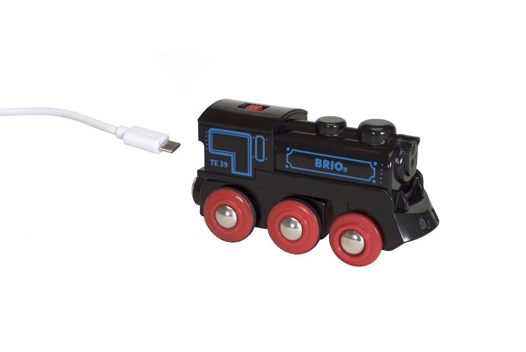 Uppladdningsbart lok, 4WD, Brio Träjärnväg (33599)