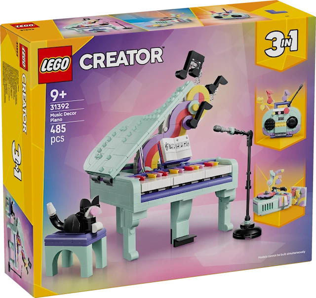 Koristepiano ja kissa LEGO® Creator (31392)