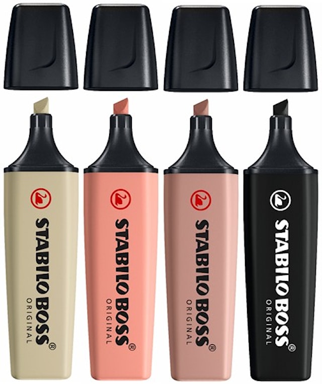 Produktbilde 4 for STABILO BOSS ORIGINAL Nature Colors 4-pk Version 1