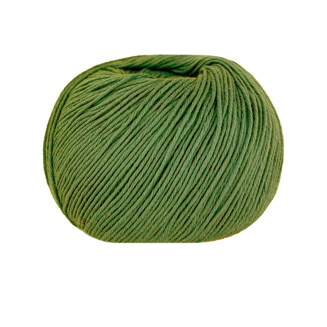 Cashcot organisk bomull och kashmir 50gr Verde 287 Lana Gatto