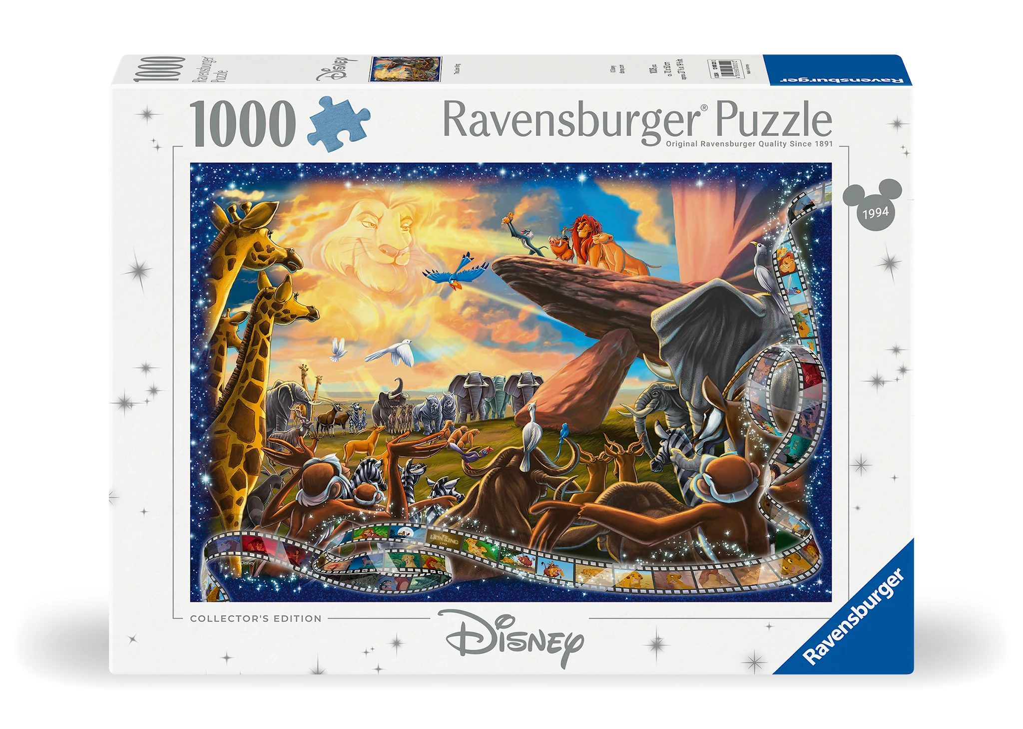Produktbild för Pussel The Lion King pussel 1000 bitar, Ravensburger