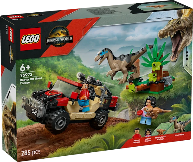 Terrängflykt med raptor LEGO® Jurassic World (76972)