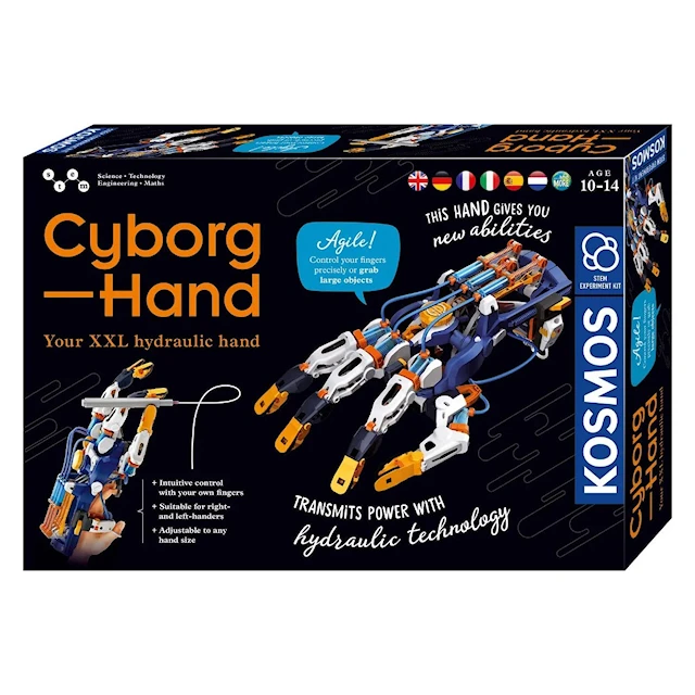 Cyborg-Hand Robothand Kosmos