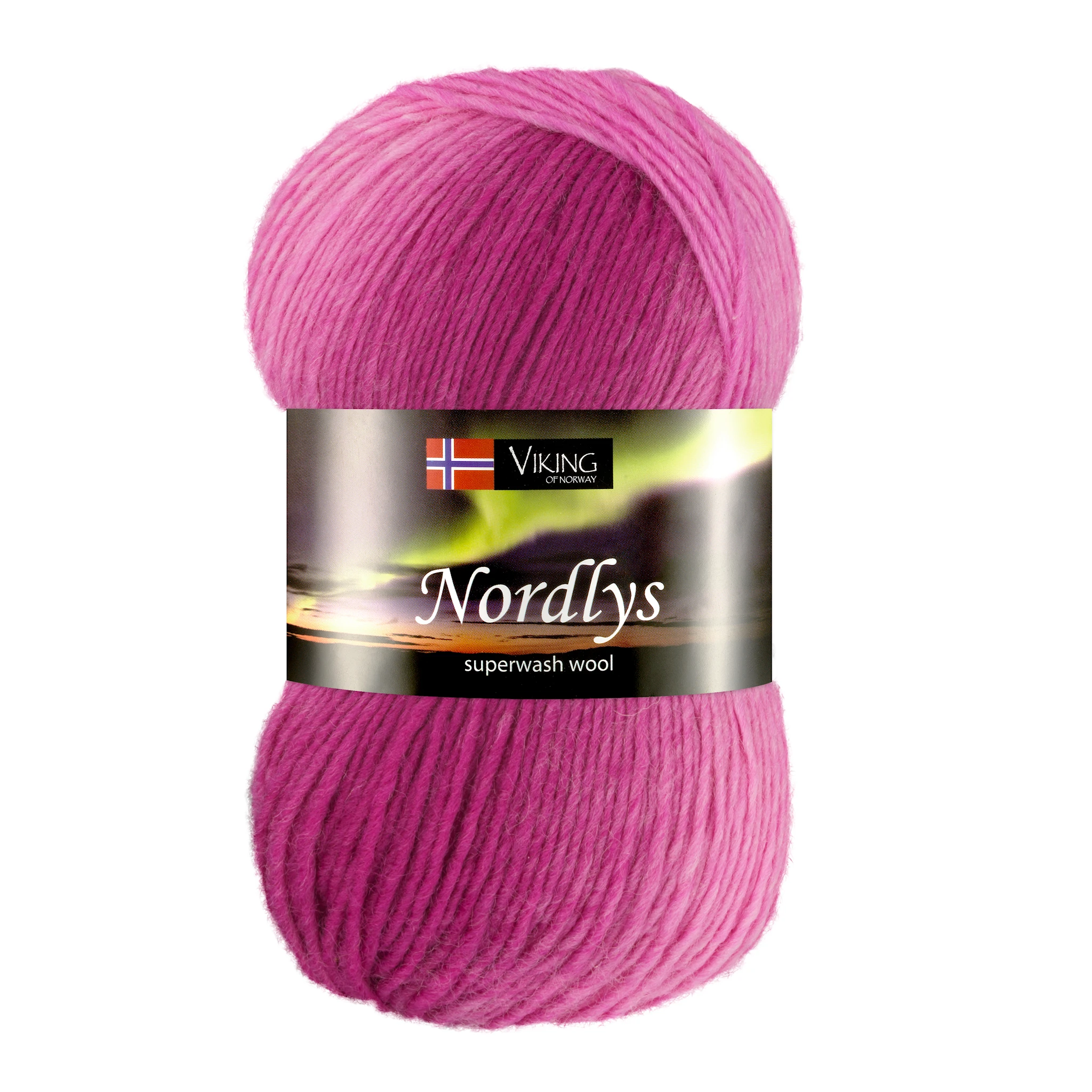 Produktbild för Nordlys Garn Ullmix 100 g Viking Garn