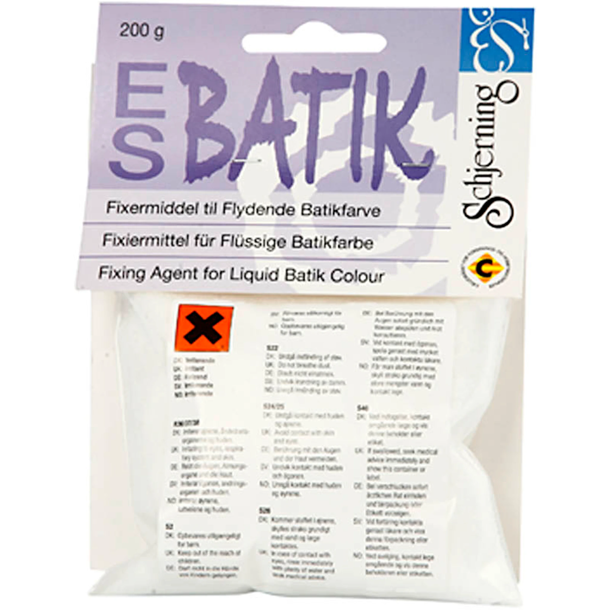 Produktbilde for ES Batik Fiksativ, 200 g/ 1 pose