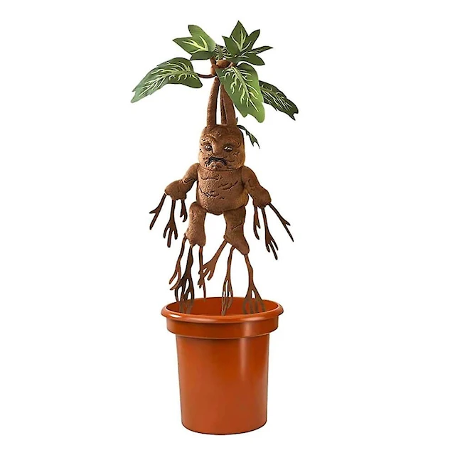 Interaktiivinen Harry Potter Mandrake-pehmolelu