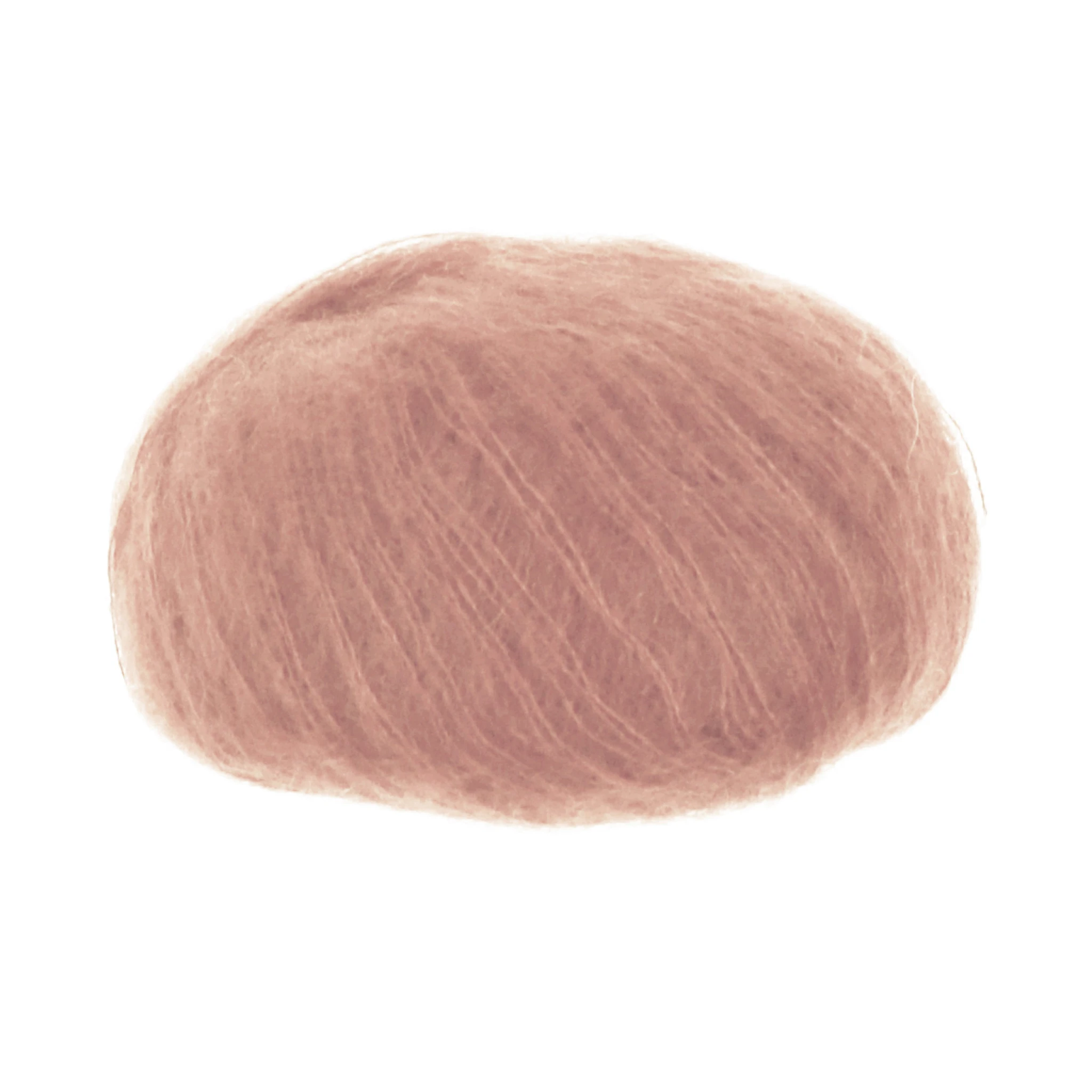 Produktbild för Silk Mohair 25 g Rosa Carne/Rolo 14393 Lana Gatto
