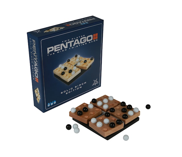Produktbild 3 för Pentago Birch Edition Mindtwister (SE/FI/NO/DK/EN)
