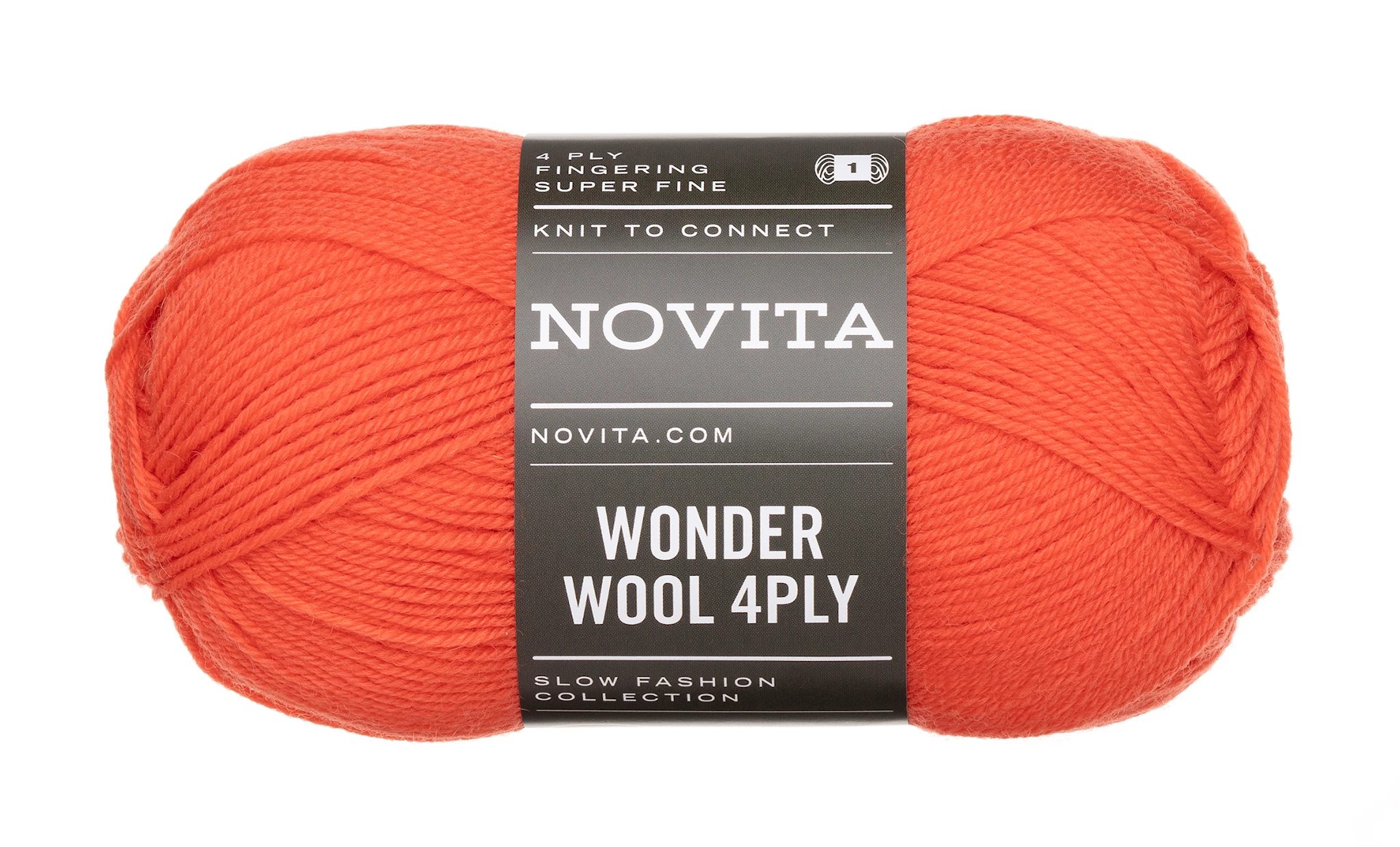 Produktbild för Wonder Wool 4PLY Garn 50g Vattenmelon 535 Adlibris