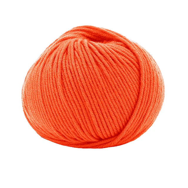 Maxi Soft Merinovilla 50 g Arancio/Arsie' 14644 Lana Gatto