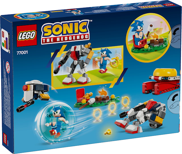 Tuotekuva 3 - Sonic ja yhteenotto nuotiolla LEGO® Sonic the Hedgehog™ (77001)