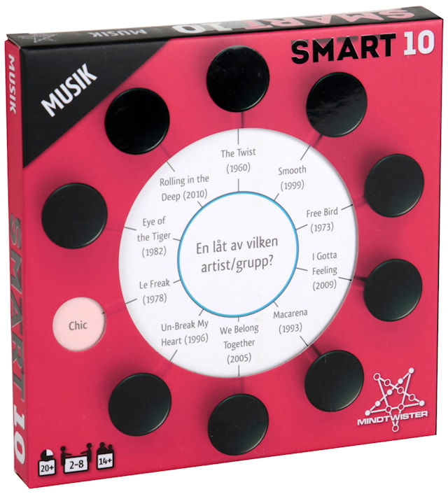 SMART10 Frågekort 3 Musik (SE)