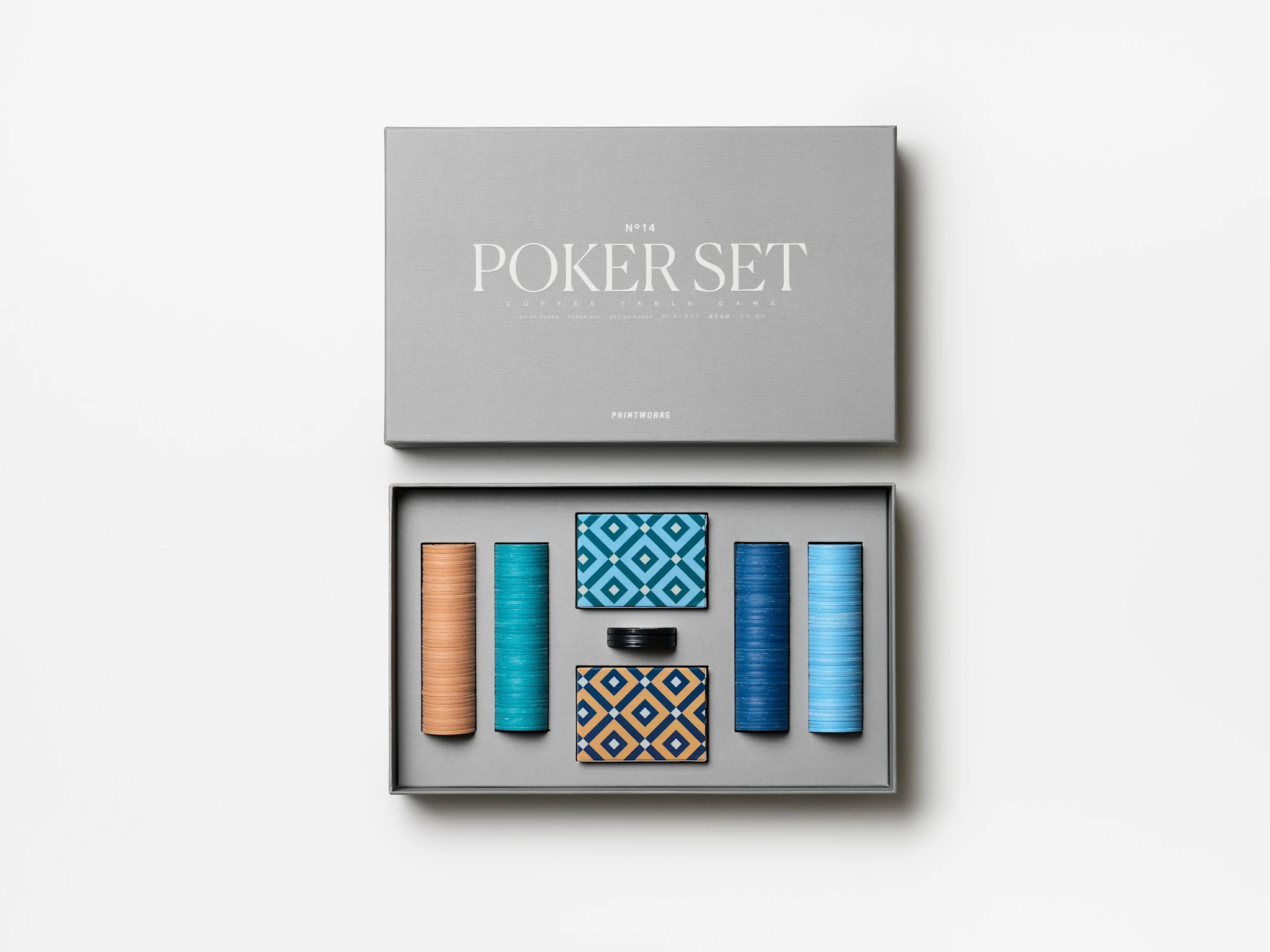 Produktbild för Classic Poker Set Printworks
