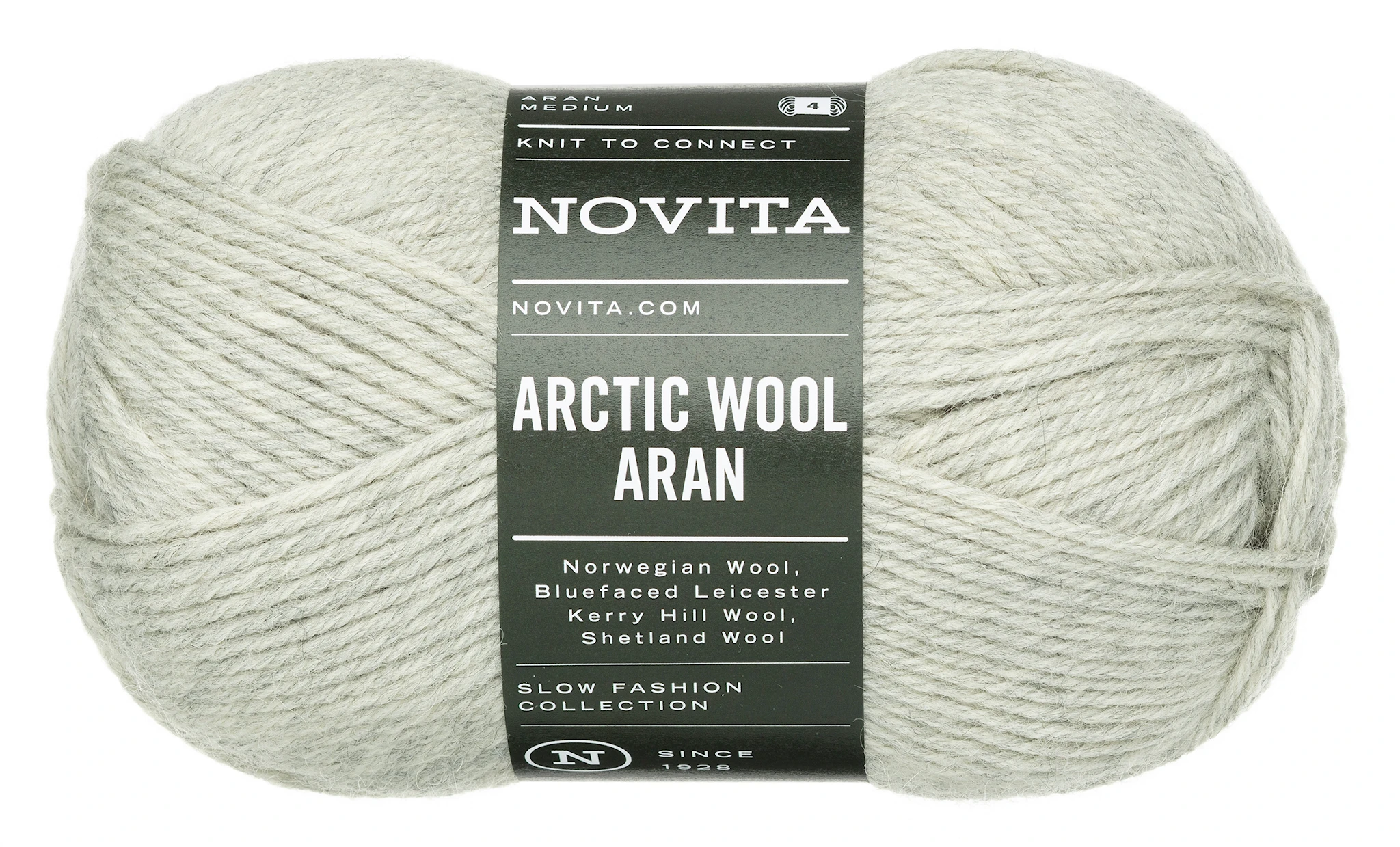Produktbilde for Artic Wool Aran garn 100 gr Novita