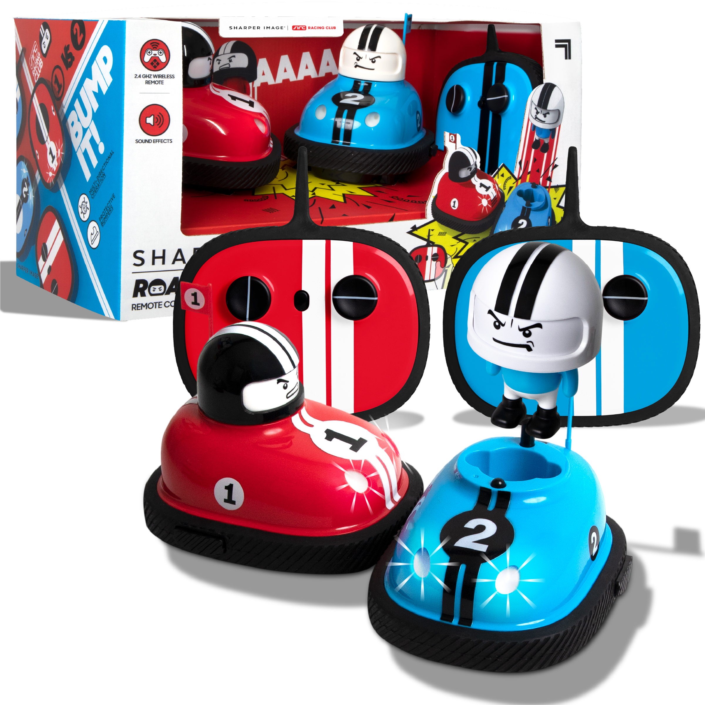 Radiostyrd Speed Bumper Road Rage RC Sharper Image