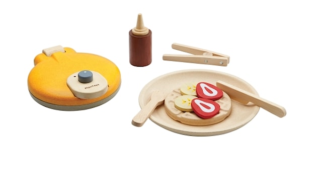 Våffelset Trä PlanToys