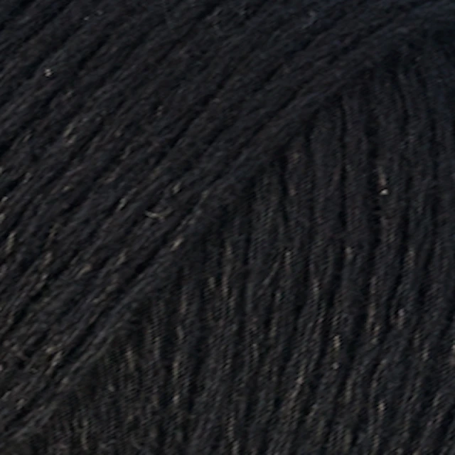 Bomull- Lin Lanka 50 g black 16 Drops