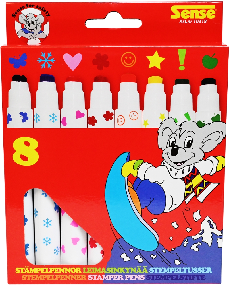 Leimauskynät 8 kpl Sense