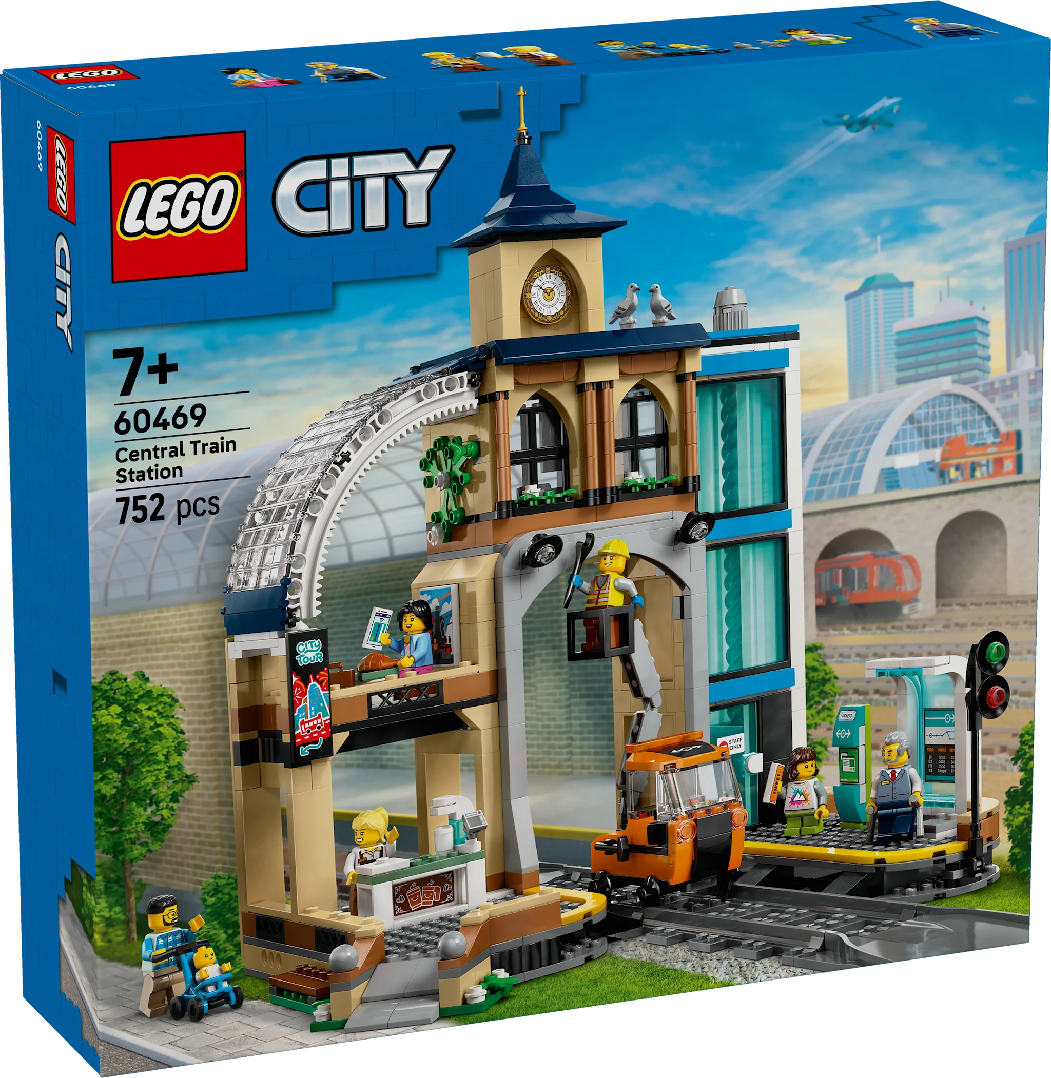 Tuotekuva ille Päärautatieasema LEGO® City (60469)