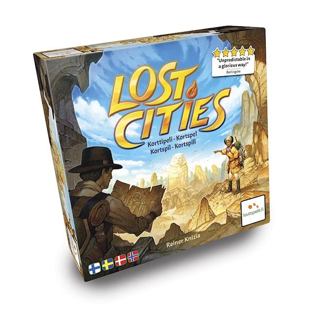 Produktbilde 1 for Spill Lost Cities: The Card Game (SE/FI/NO/DK)
