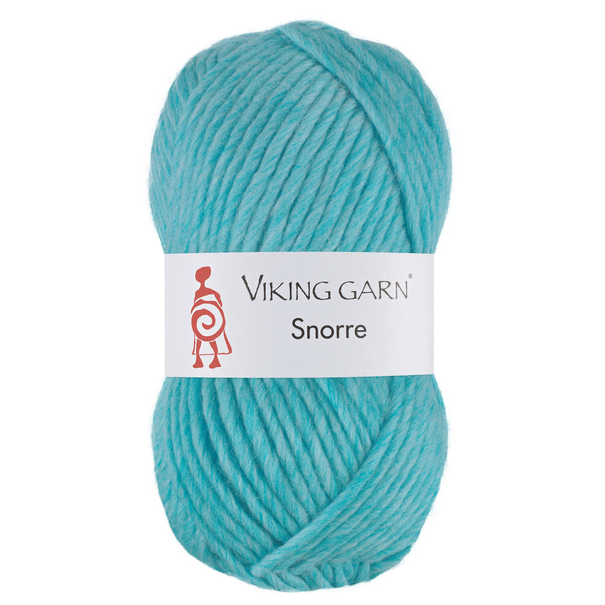 Produktbild för Snorre 100 g Turkos 222 Viking Garn