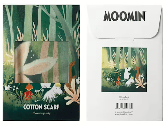 Tuotekuva 4 - Huivi Moomin-Perhe Pluto Design