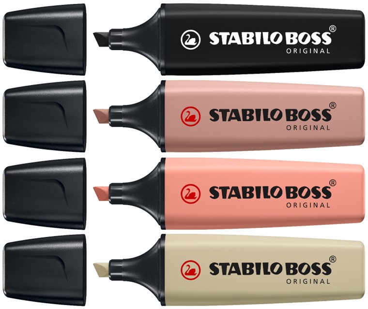 STABILO BOSS ORIGINAL Nature Colors 4 kpl Version 1