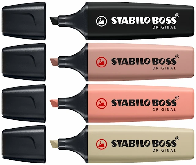 STABILO BOSS ORIGINAL Nature Colors 4 kpl Version 1